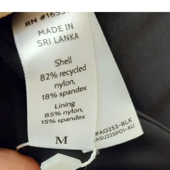 Andie One Piece Swimsuit Black Sz M The Samoa Cutout Flattering swimwear - Picture 4 of 7